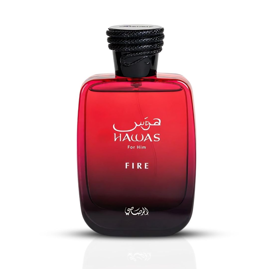 Hawas Fire by Rasasi Eau De Parfum Spray 3.38 fl.oz.
