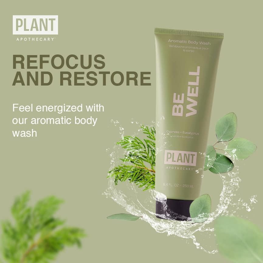 Be Well by Plant Apothecary for Unisex - 8.4 oz Body Wash