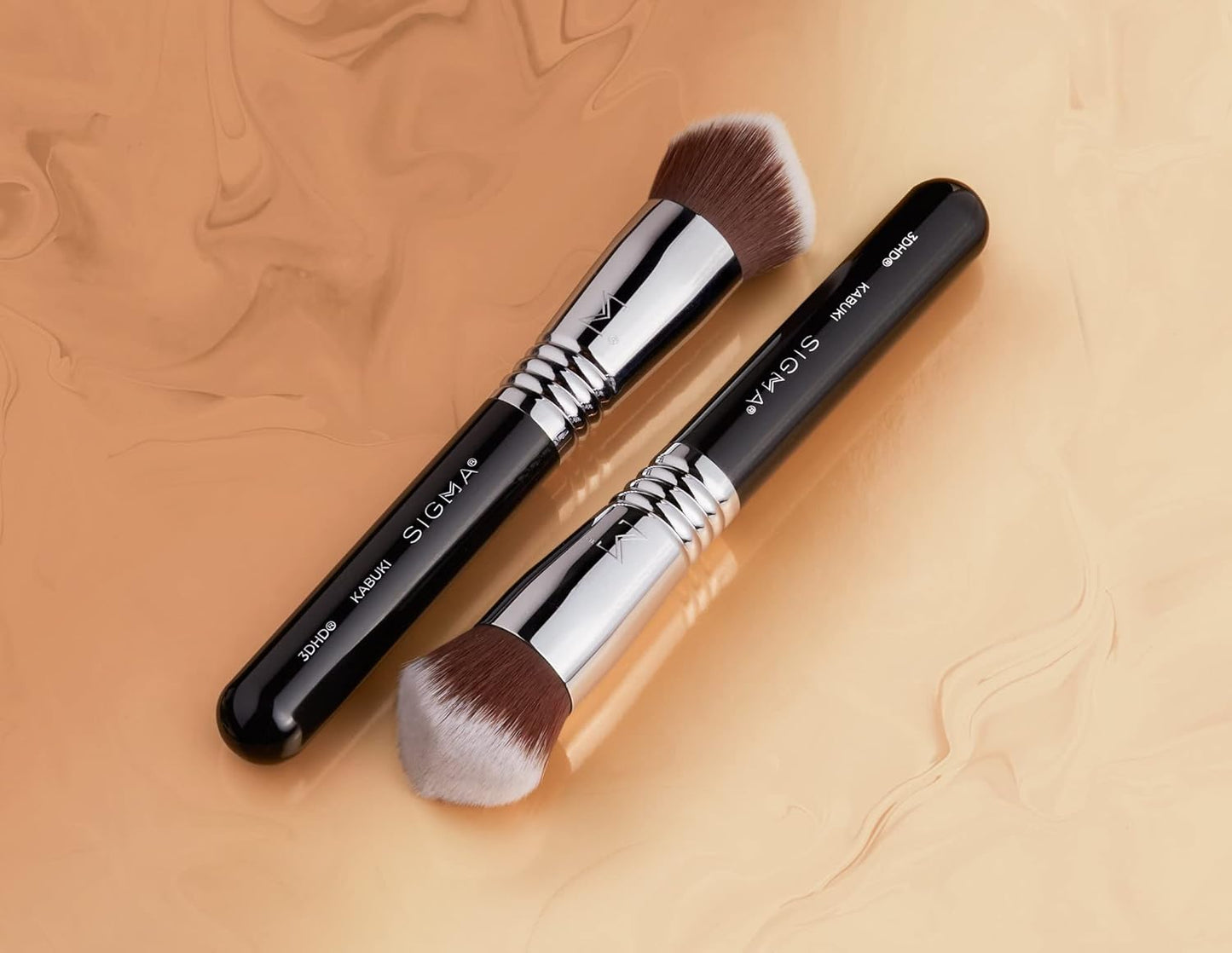 Kabuki Brush - 3DHD Black by SIGMA for Women - 1 Pc Brush
