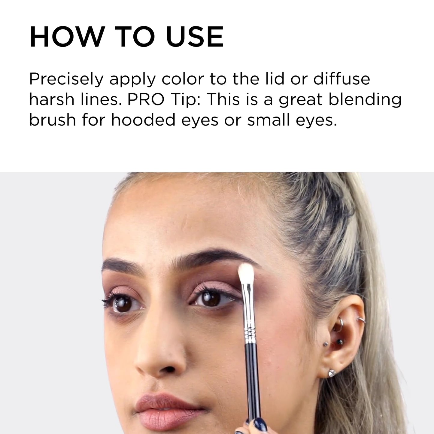 Detail Blending Brush - E27 by SIGMA for Women - 1 Pc Brush