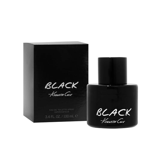 Kenneth Cole Black by Kenneth Cole Eau De Toilette Spray 3.4 FL. OZ.