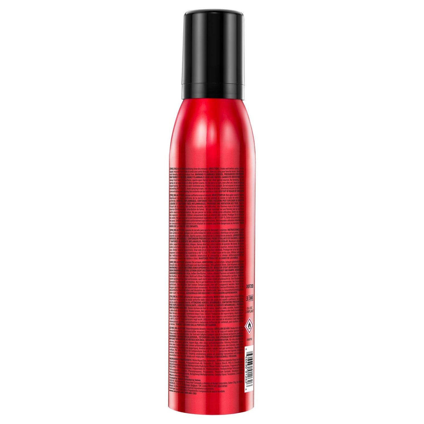 Big Sexy Hair Big Altitude Bodifying Blow Dry Mousse by Sexy Hair for Unisex - 6.8 oz Mousse