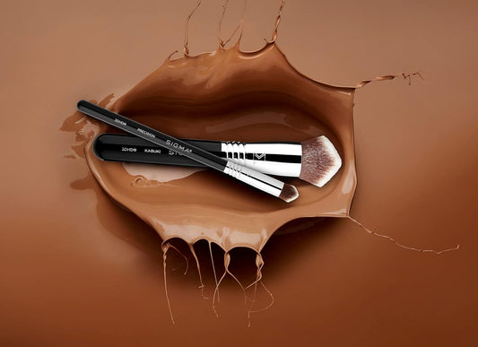 Kabuki Brush - 3DHD Black by SIGMA for Women - 1 Pc Brush