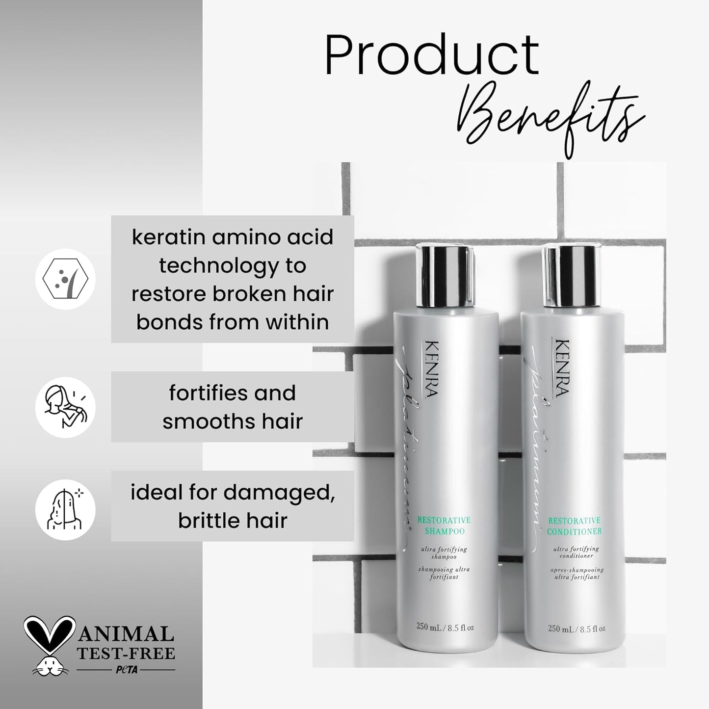 Platinum Restorative Conditioner by Kenra for Unisex - 31.5 oz Conditioner