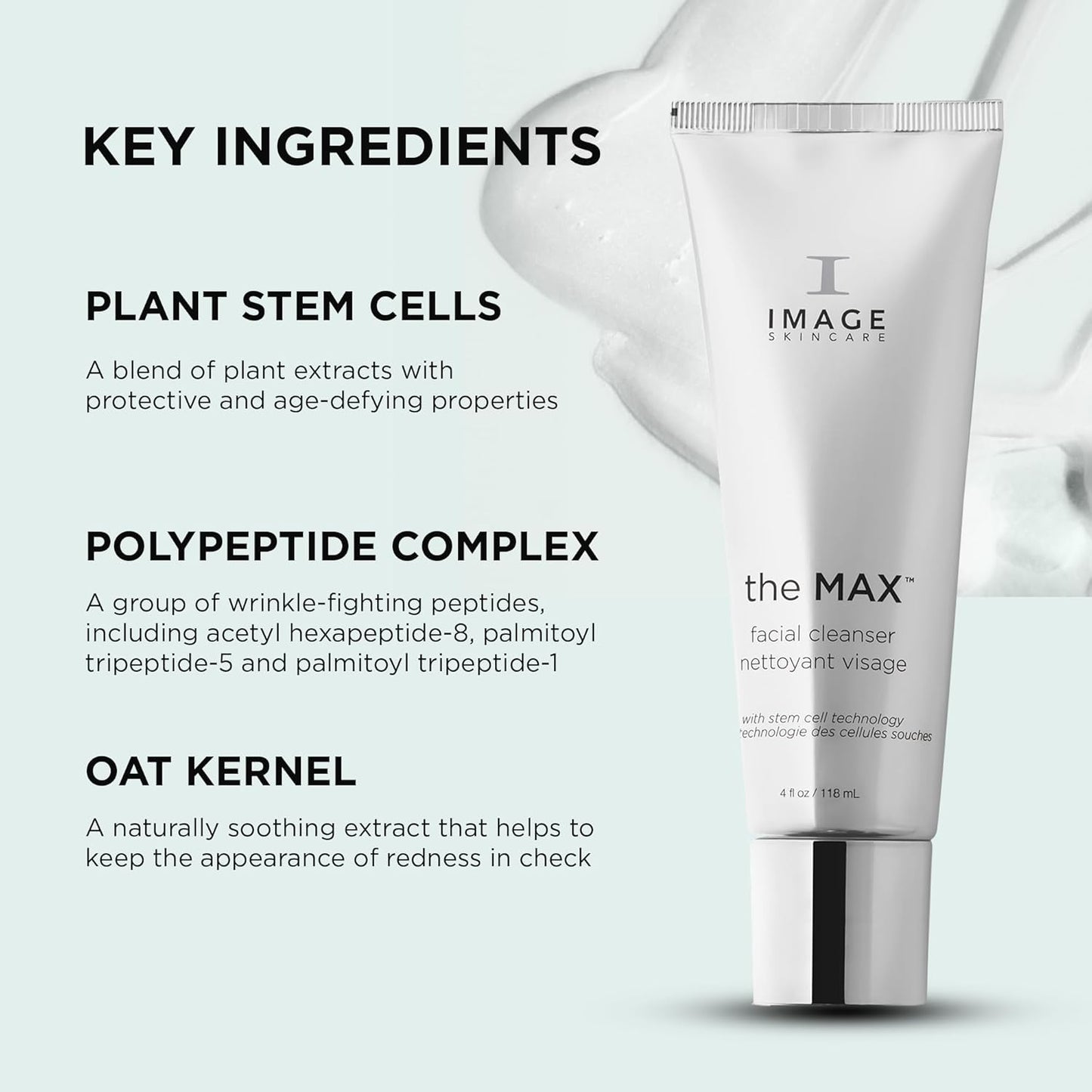 The Max Stem Cell Facial Cleanser by Image 4.0 fl.oz.