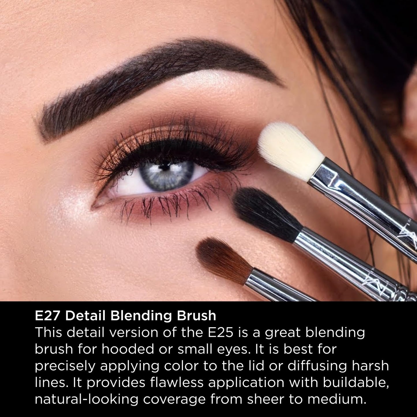 Detail Blending Brush - E27 by SIGMA for Women - 1 Pc Brush