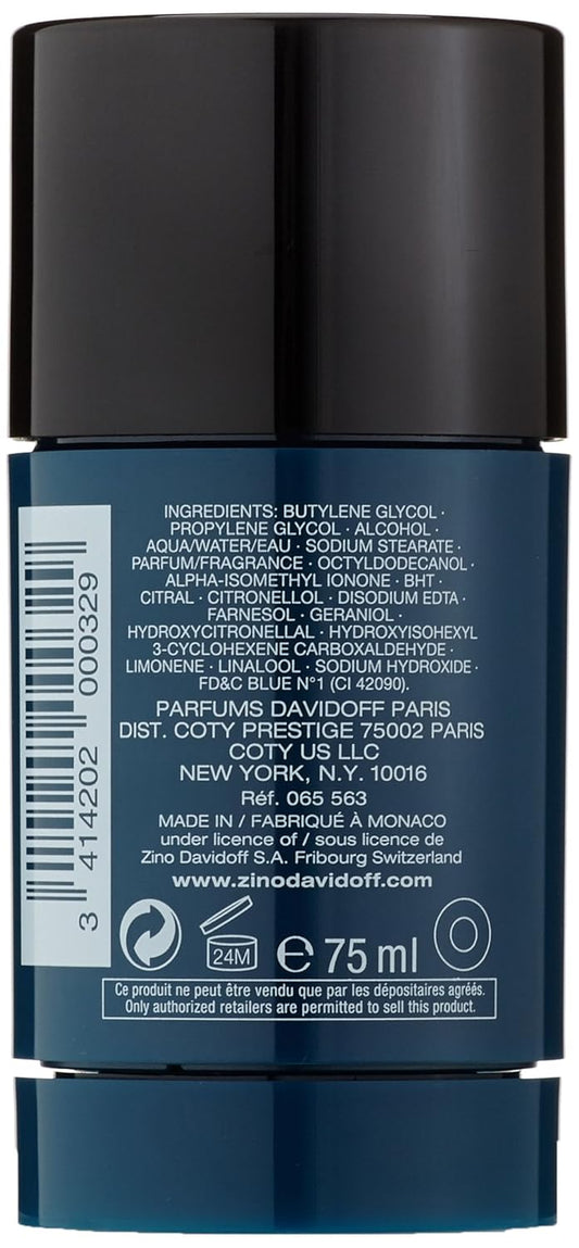 Cool Water by Davidoff Deodorant Stick 2.4 oz.