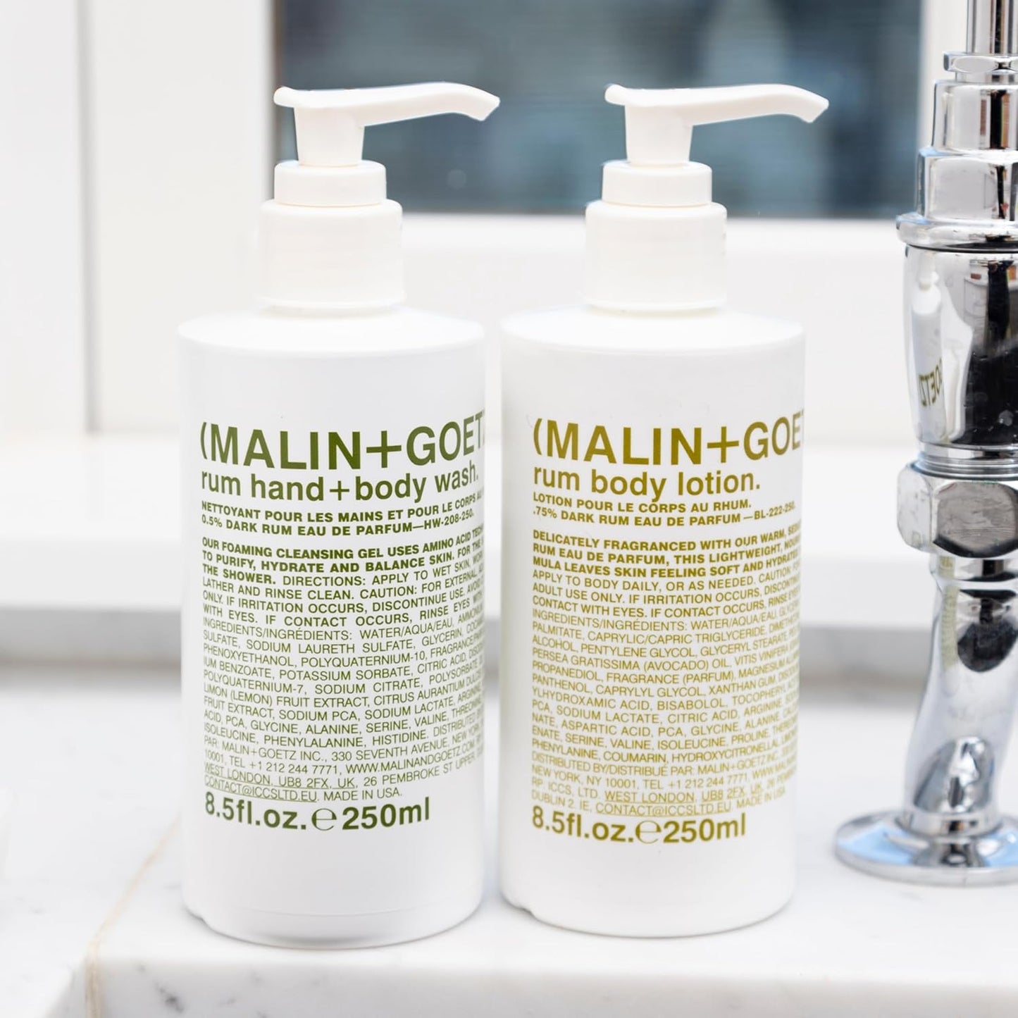 Rum Body Lotion by Malin + Goetz for Unisex - 8.5 oz Body Lotion