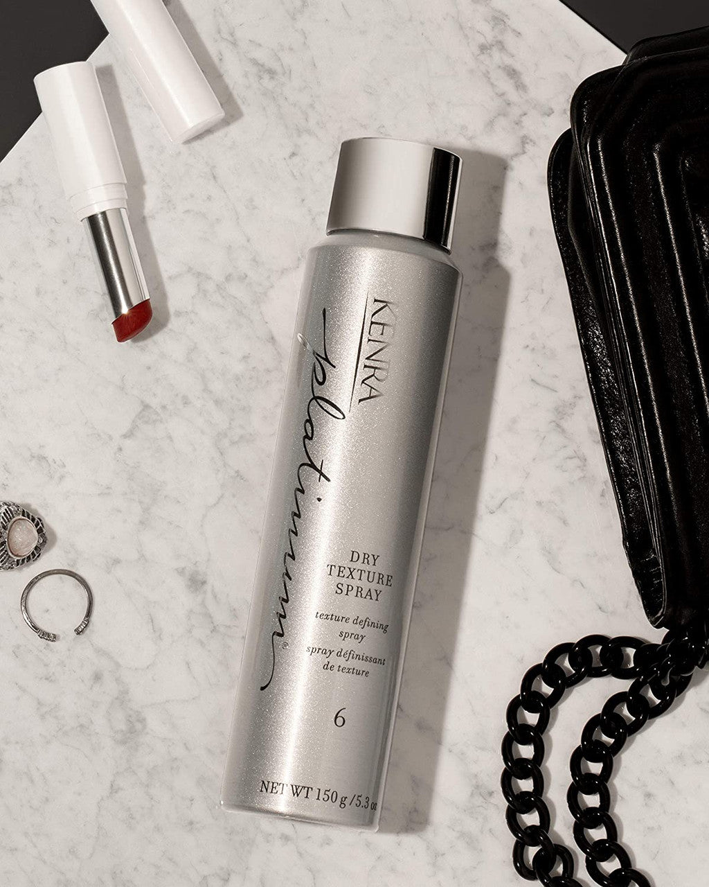 Platinum Dry Texture Spray - 6 by Kenra for Unisex - 5.3 oz Hairspray