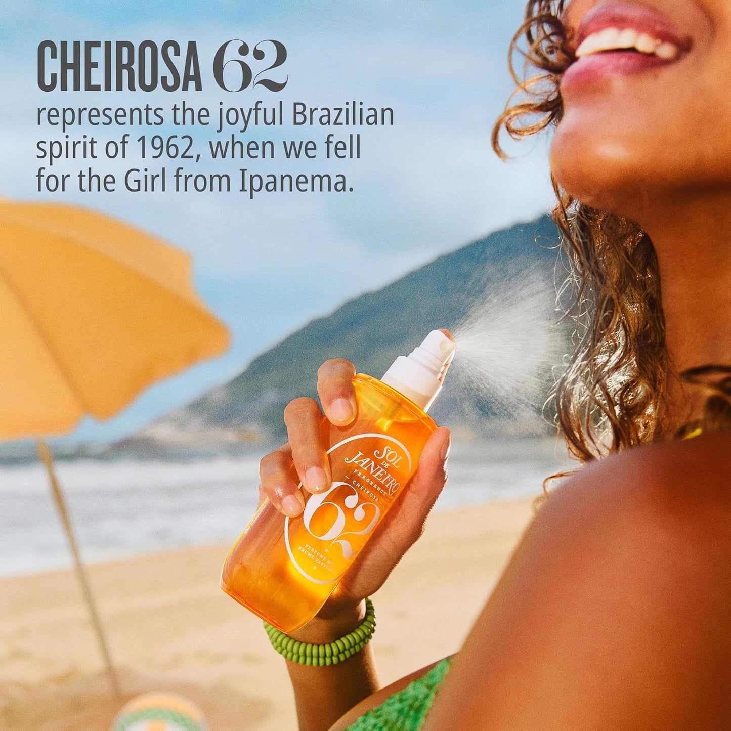 Sol De Janeiro Brazilian Crush Cheirosa 62 by Sol De Janeiro Hair & Body Perfume Spray 8 fl.oz.