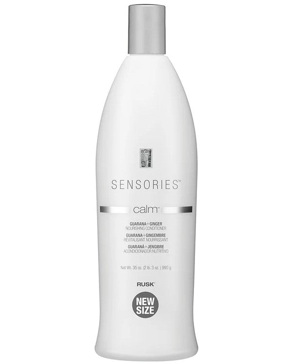 Sensories Calm Guarana And Ginger Nourishing Conditioner by Rusk for Unisex - 35 oz Conditioner