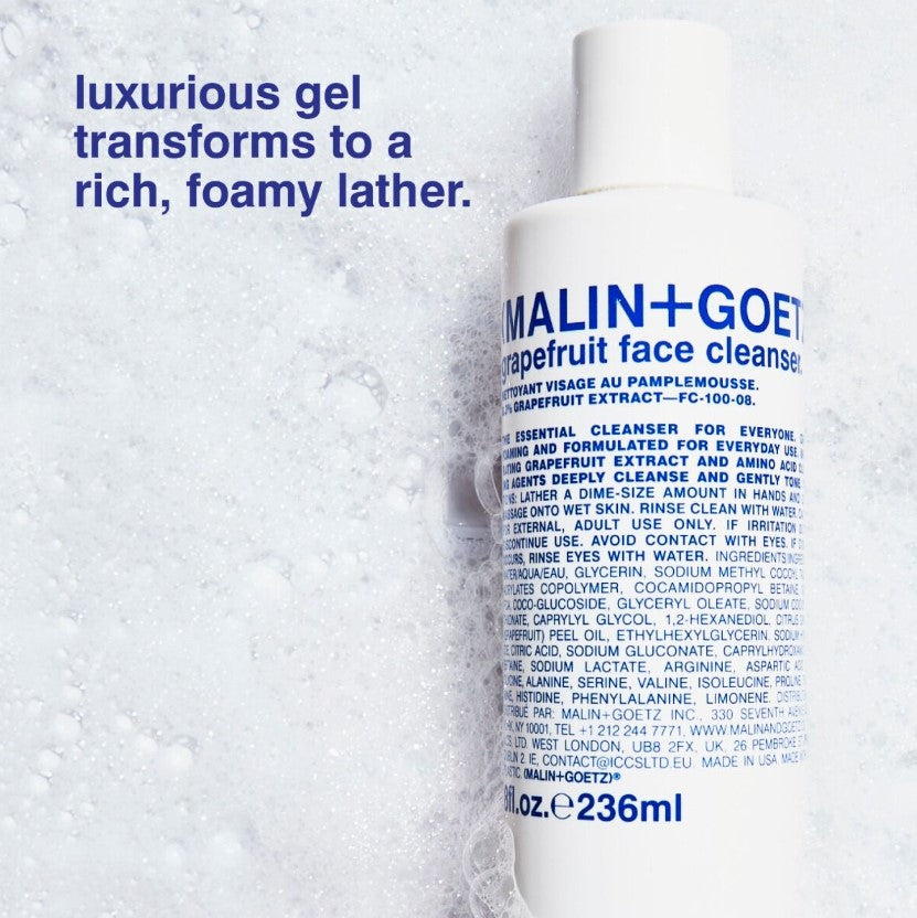 Grapefruit Face Cleanser by Malin + Goetz for Women - 8 oz Cleanser