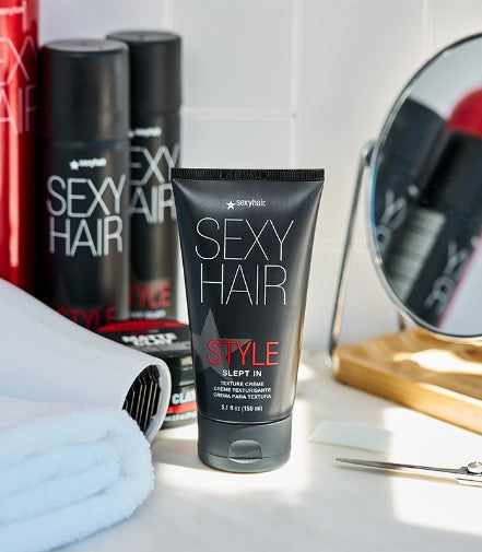Style Sexy Hair Slept In Texture Creme by Sexy Hair for Unisex - 5.1 oz Cream