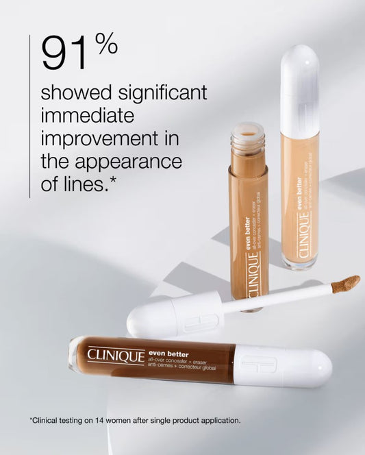 Even Better All-Over Concealer Plus Eraser - WN 04 Bone by Clinique for Women - 0.2 oz Concealer