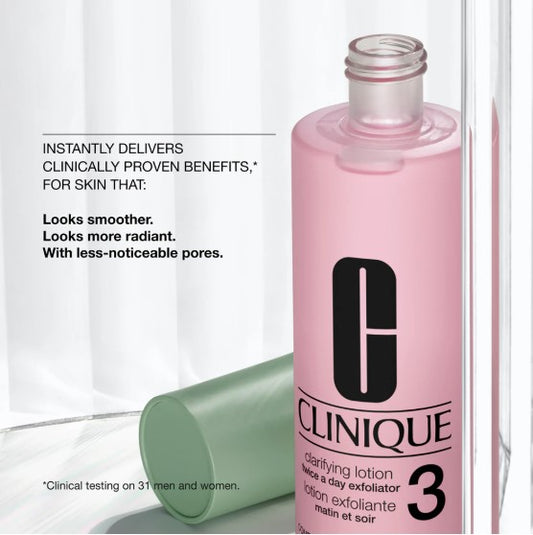 Clarifying Lotion 3 by Clinique for Unisex - 13.4 oz Lotion