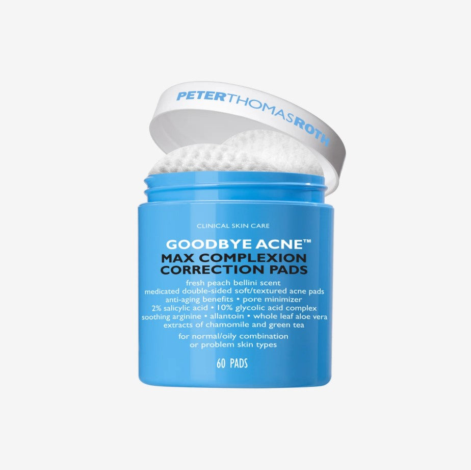 Max Complexion Correction Pads by Peter Thomas Roth for Unisex - 60 Pc Pads