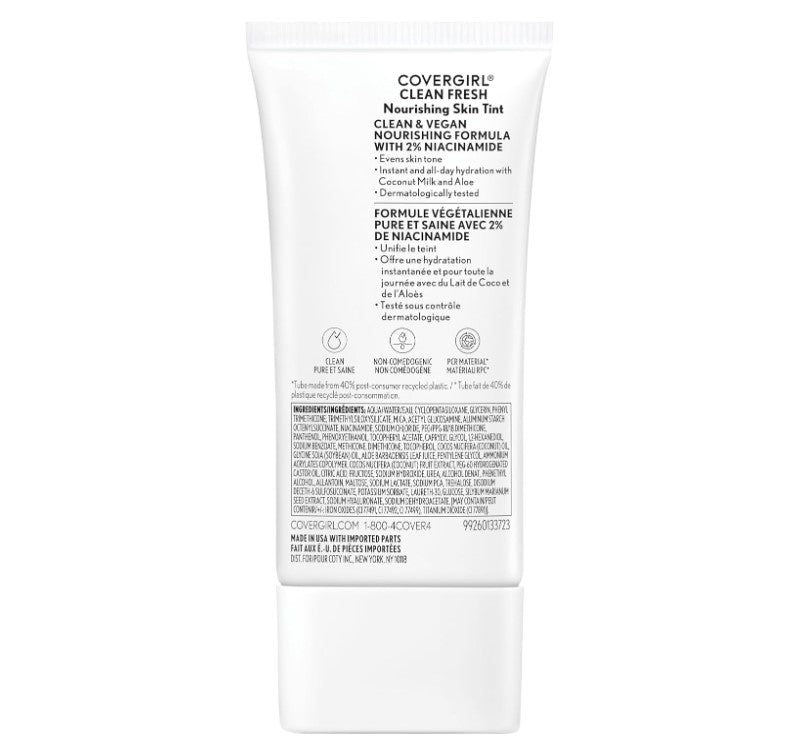 Clean Fresh Skin Milk Foundation - 630 Deep Dark by CoverGirl for Women - 1 oz Foundation