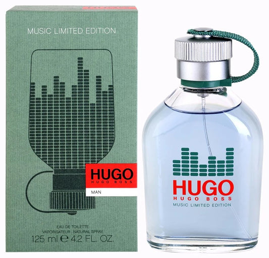 Hugo by Hugo Boss Eau De Toilette Spray (Limited Edition Music Bottle)