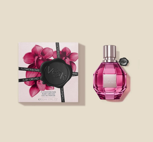 Flowerbomb Ruby Orchid by Viktor & Rolf Eau De Parfum Spray 1.7 fl.oz.