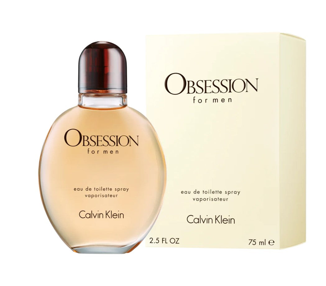 Obsession by Calvin Klein for Men - 2.5 oz EDT Spray