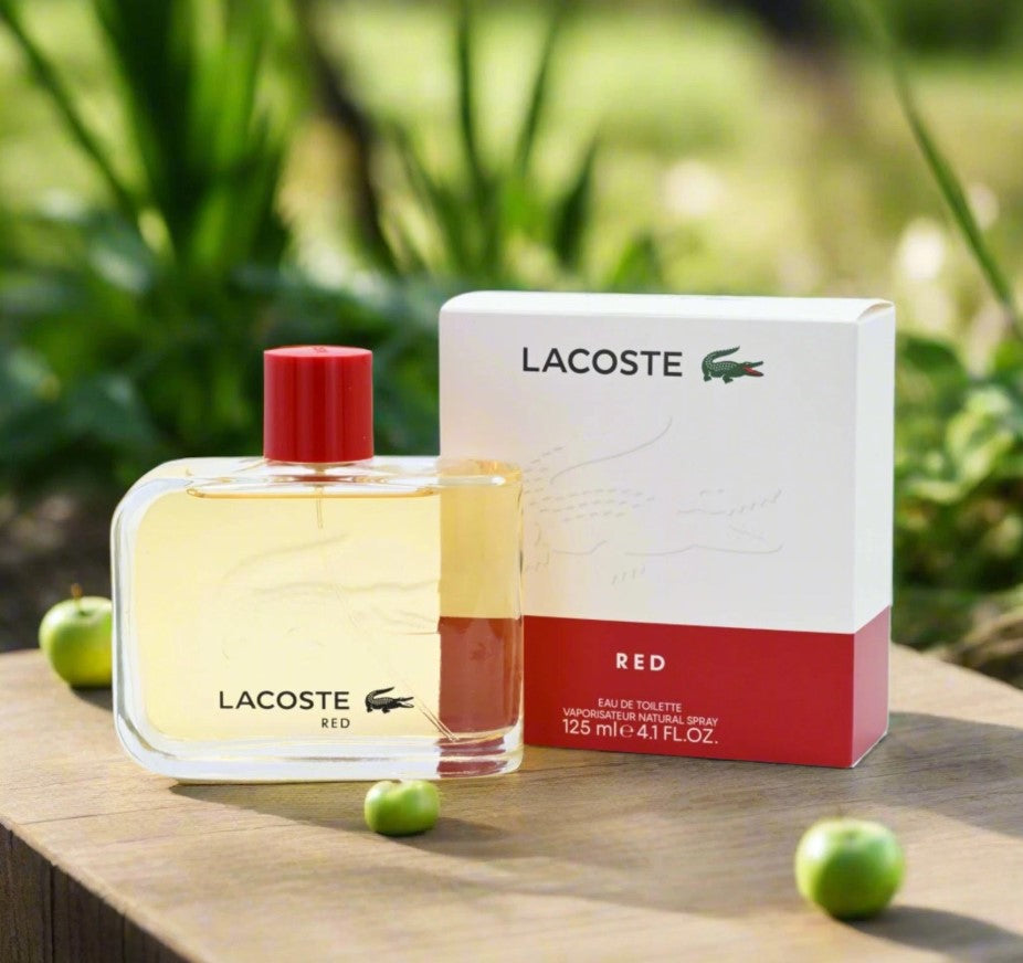 Lacoste Red by Lacoste for Men - 4.2 oz EDT Spray