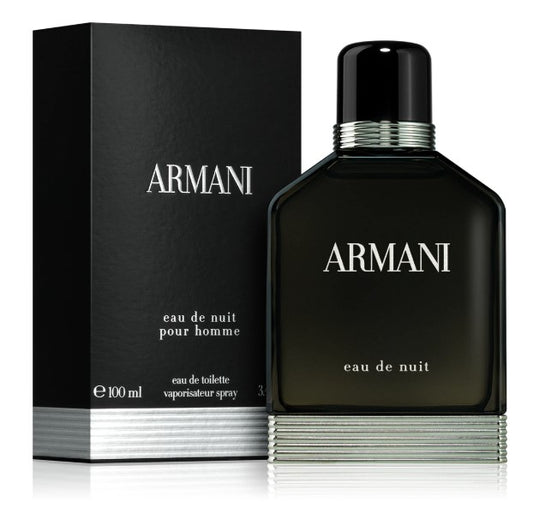 Armani Eau De Nuit by Giorgio Armani Eau De Toilette Spray 3.4 fl.oz.