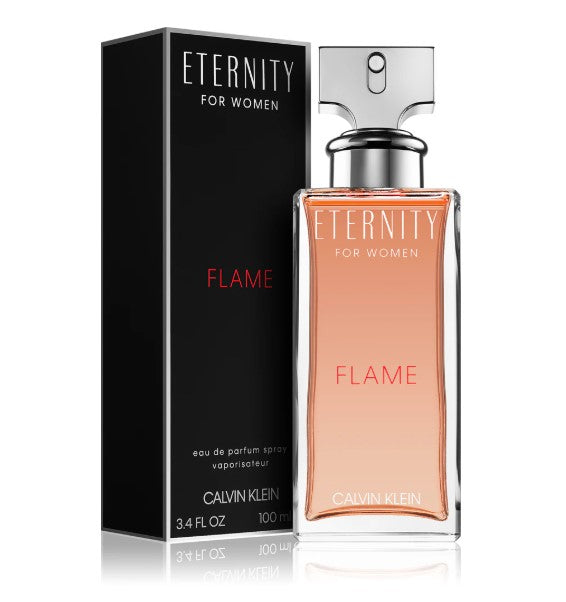 Eternity Flame for Women by Calvin Klein Eau De Parfum Spray 3.4 fl.oz.