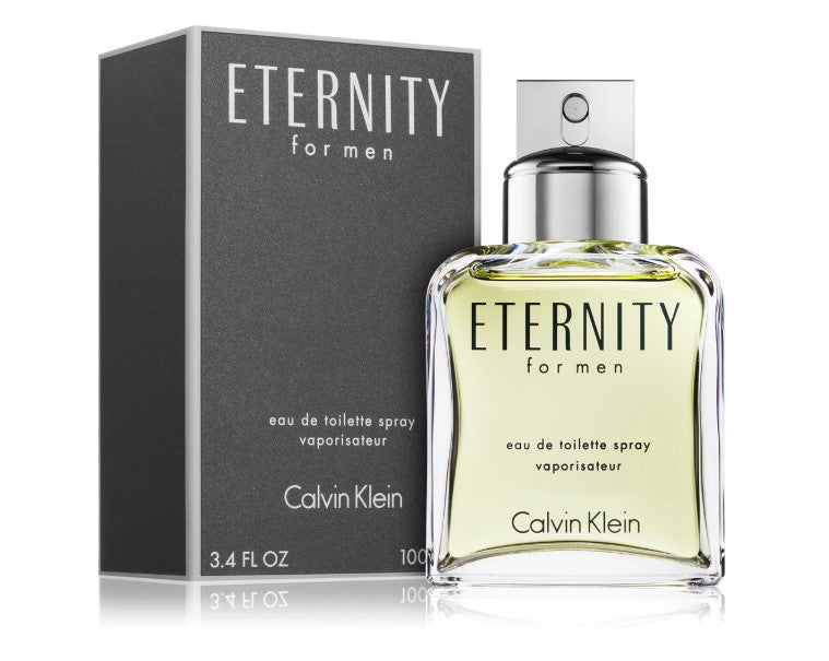 Eternity for Men by Calvin Klein Eau De Parfum Spray 3.3 fl.oz.