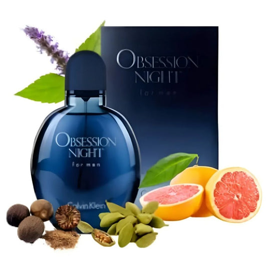 Obsession Night by Calvin Klein Eau De Toilette Spray for Men 4 fl.oz.