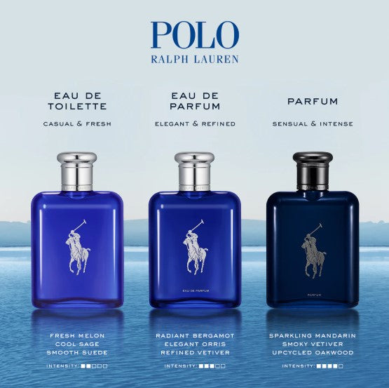 Polo Blue by Ralph Lauren Eau De Parfum Spray 2.5 fl.oz.