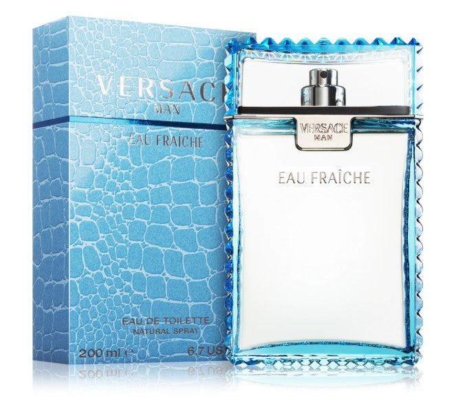 Versace Man Eau Fraiche by Versace for Men - 6.7 oz EDT Spray
