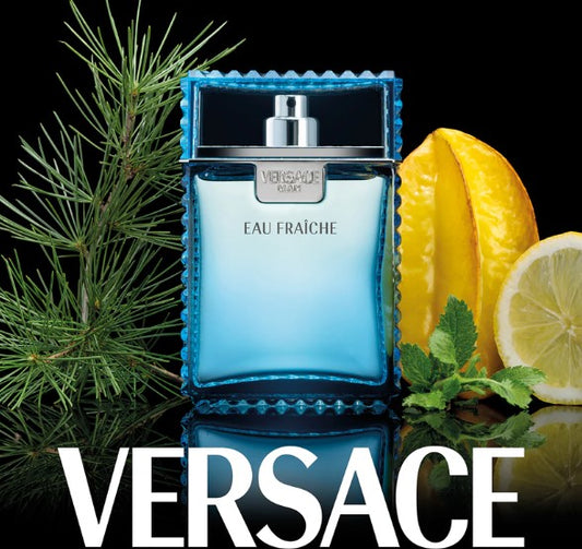 Versace Man Eau Fraiche by Versace for Men - 6.7 oz EDT Spray