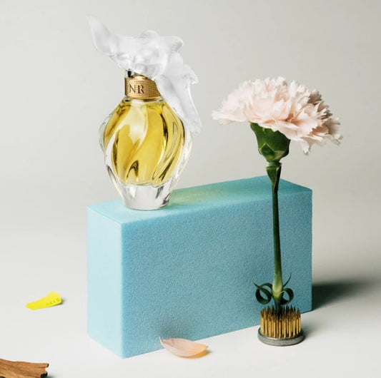 L'air Du Temps by Nina Ricci Eau De Toilette Spray With Bird Cap 3.4 fl.oz.