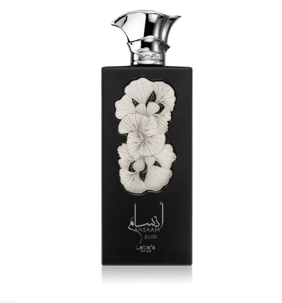 LATTAFA PRIDE ANSAAM SILVER EDP SPRAY FOR MEN 3.4 fl.oz.