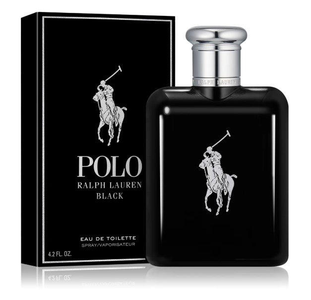 Polo Black by Ralph Lauren Eau De Toilette Spray 4.2 fl.oz