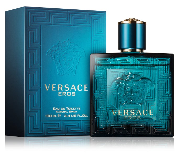 Versace Eros by Versace Eau De Toilette Spray 3.4 fl.oz.
