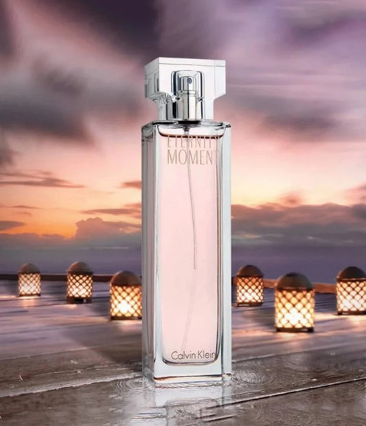 Eternity Moment for Women by Calvin Klein Eau De Parfum Spray 3.3 fl.oz