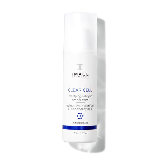 Clear Cell Clarifying Salicylic Gel Cleanser by Image for Unisex - 6 oz Cleanser