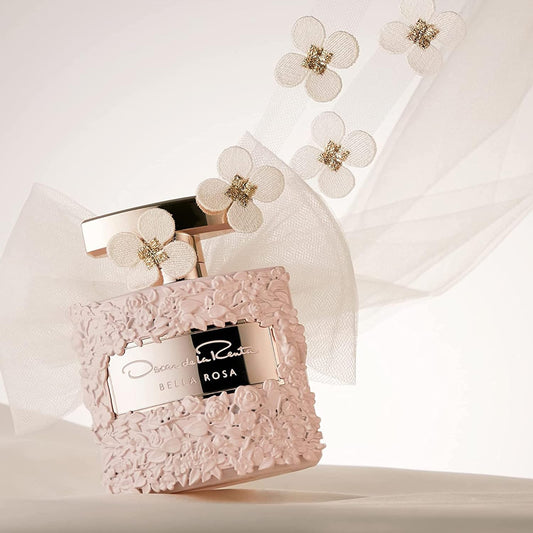 Bella Rosa by Oscar De La Renta Eau De Parfum Spray 3.4 fl.oz.