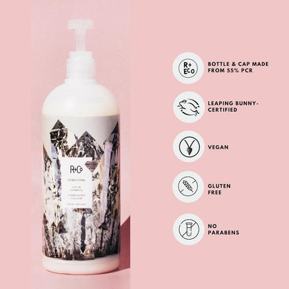 Gemstone Color Shampoo by R+Co for Unisex - 8.5 oz Shampoo