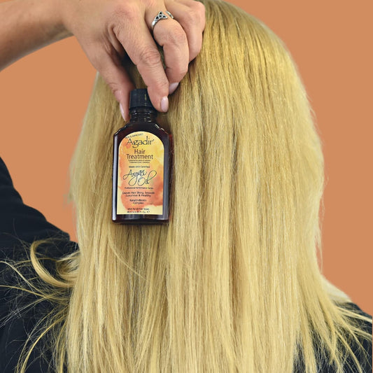 Argan Oil Hair Treatment by Agadir for Unisex - 2.25 oz Treatment