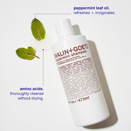 Pepermint Shampoo by Malin + Goetz for Unisex - 16 oz Shampoo
