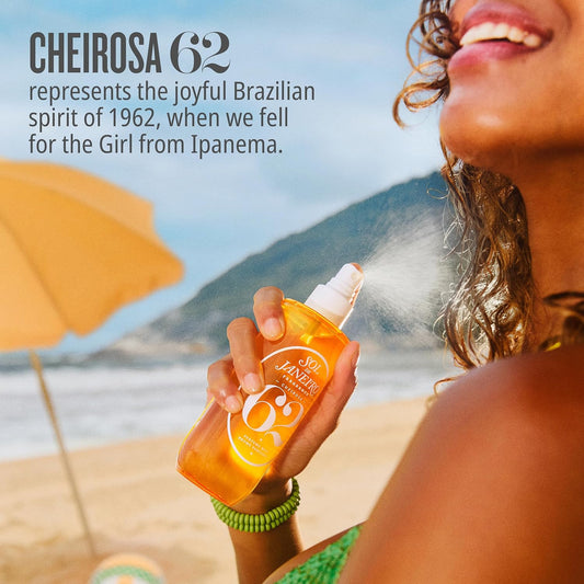 Sol De Janeiro Brazilian Crush Cheirosa 62 by Sol De Janeiro Hair & Body Perfume Spray 8 fl.oz.