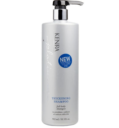 Platinum Thickening Shampoo by Kenra for Unisex - 31.5 oz Shampoo