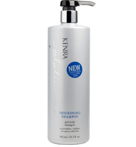 Platinum Thickening Shampoo by Kenra for Unisex - 31.5 oz Shampoo