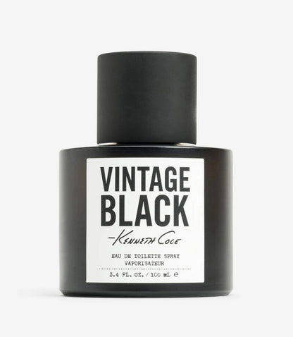 Kenneth Cole Vintage Black by Kenneth Cole for Men - 3.4 oz EDT Spray