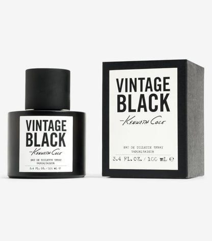 Kenneth Cole Vintage Black by Kenneth Cole for Men - 3.4 oz EDT Spray