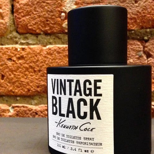 Kenneth Cole Vintage Black by Kenneth Cole for Men - 3.4 oz EDT Spray
