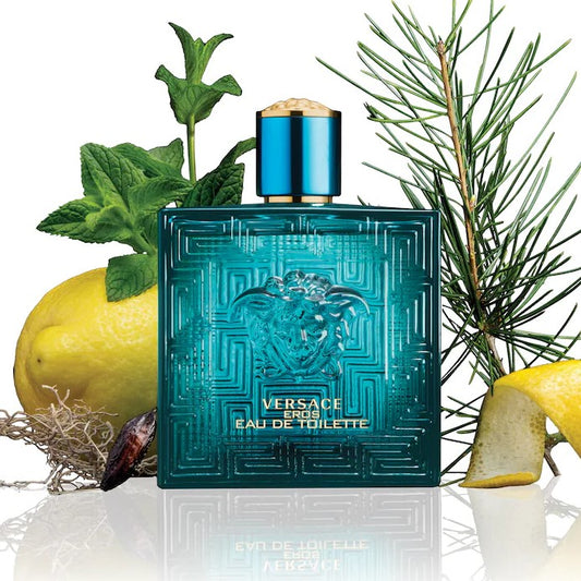 Versace Eros by Versace Eau De Toilette Spray 3.4 fl.oz.