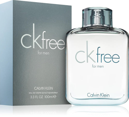 Ck Free for Men by Calvin Klein Eau De Toilette Spray 3.4 fl.oz.